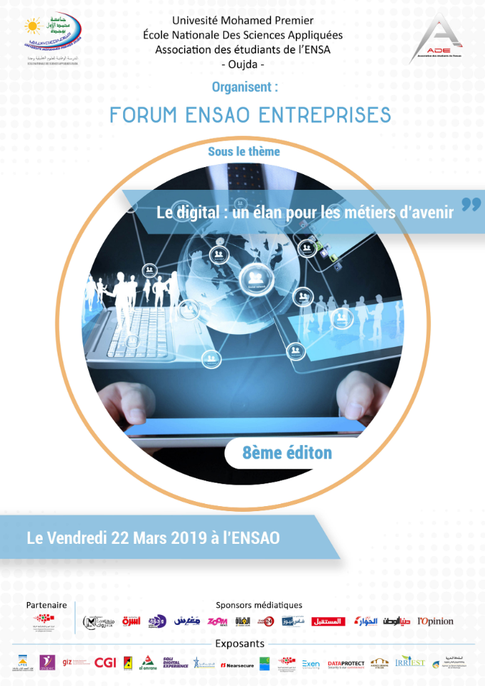 Forum Ensao-Entreprises Thème " Le digital : un élan pour les métiers d’avenir "