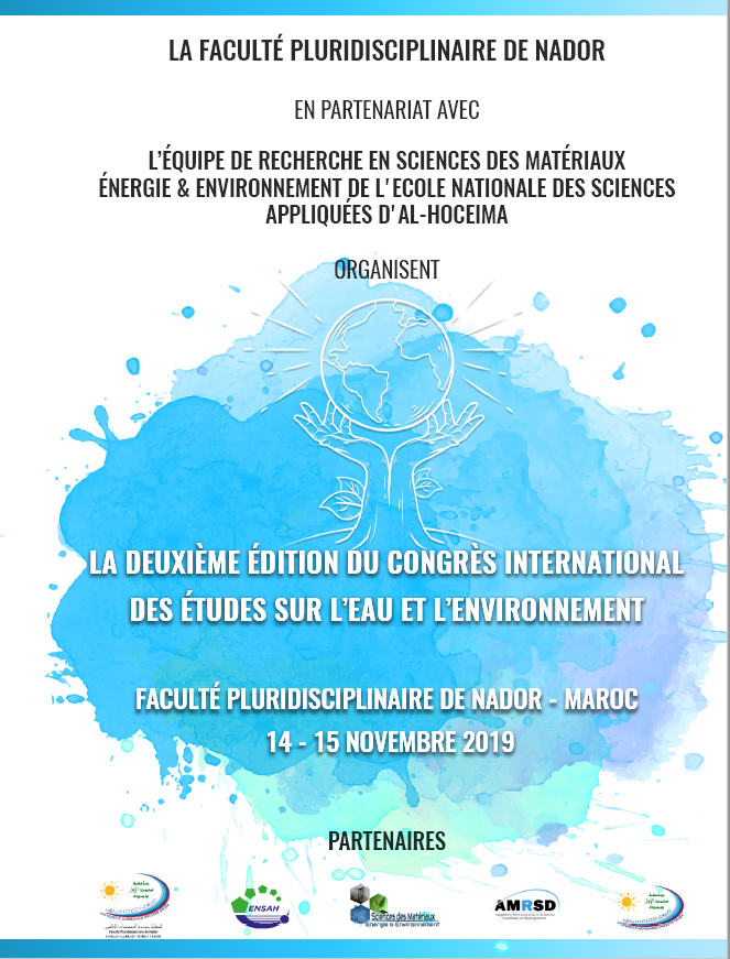 LA DEUXIEME EDITION DU CONGRES INTERNATIONAL DES ETUDES SUR L’EAU ET L’ENVIRONNEMENT