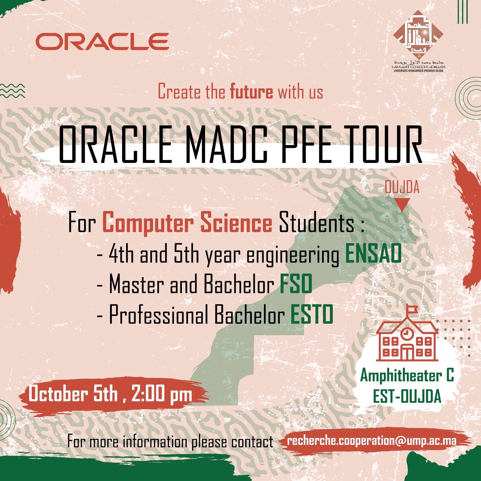 ORACLE MADC PFE TOUR