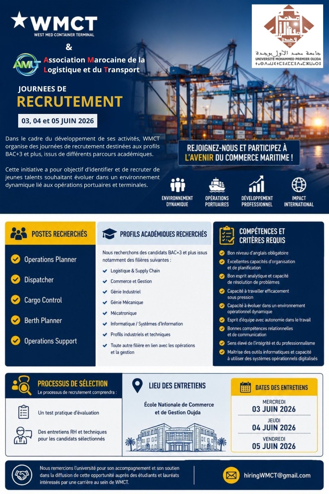 Journée de recrutement