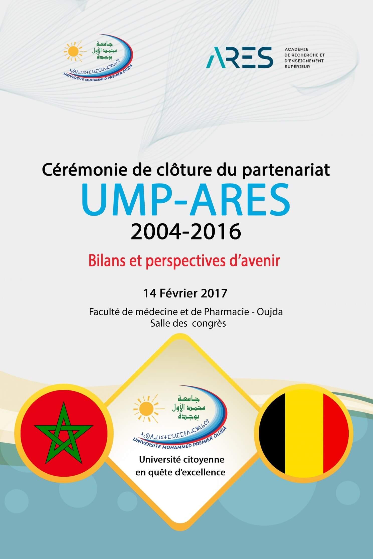 clôture de partenariat belge ARES -UMP