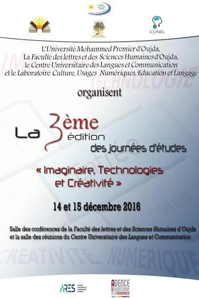 3eme édition des journées d'etudes imaginaire techologies et créativité.